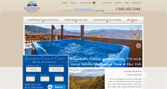 Desktop Screenshot of mountainchalets.com